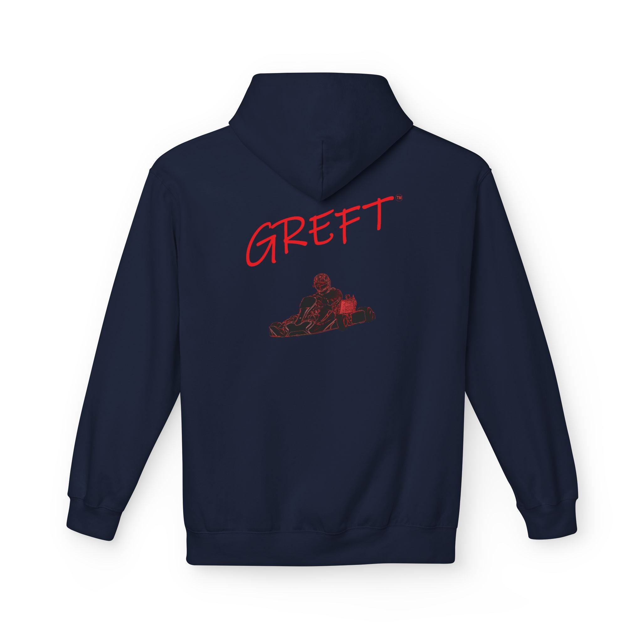 GREFT hoodie 2 colour kart unisex