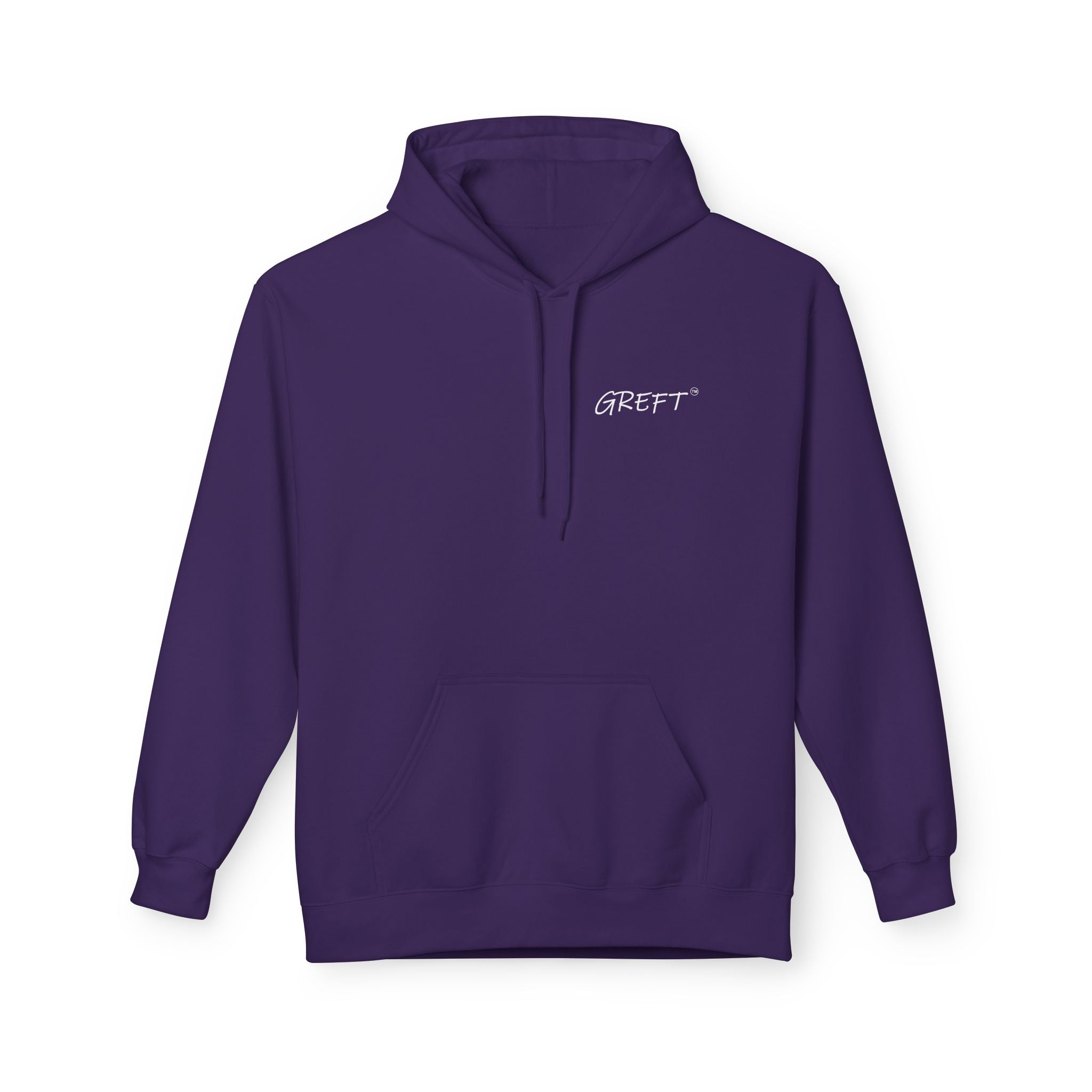 Copy of GREFT 2 colour fleece hoodie unisex