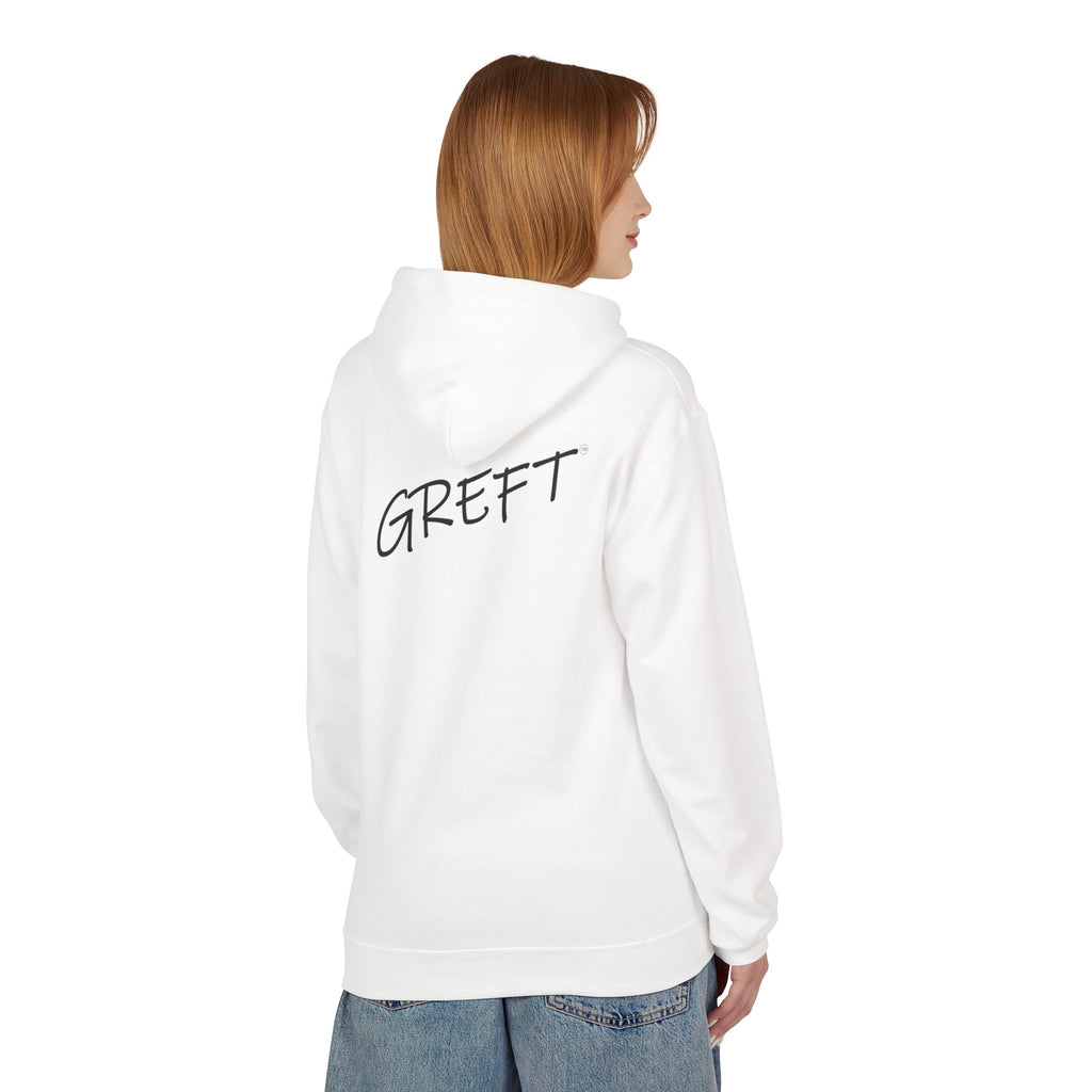 GREFT 2 colour fleece hoodie unisex