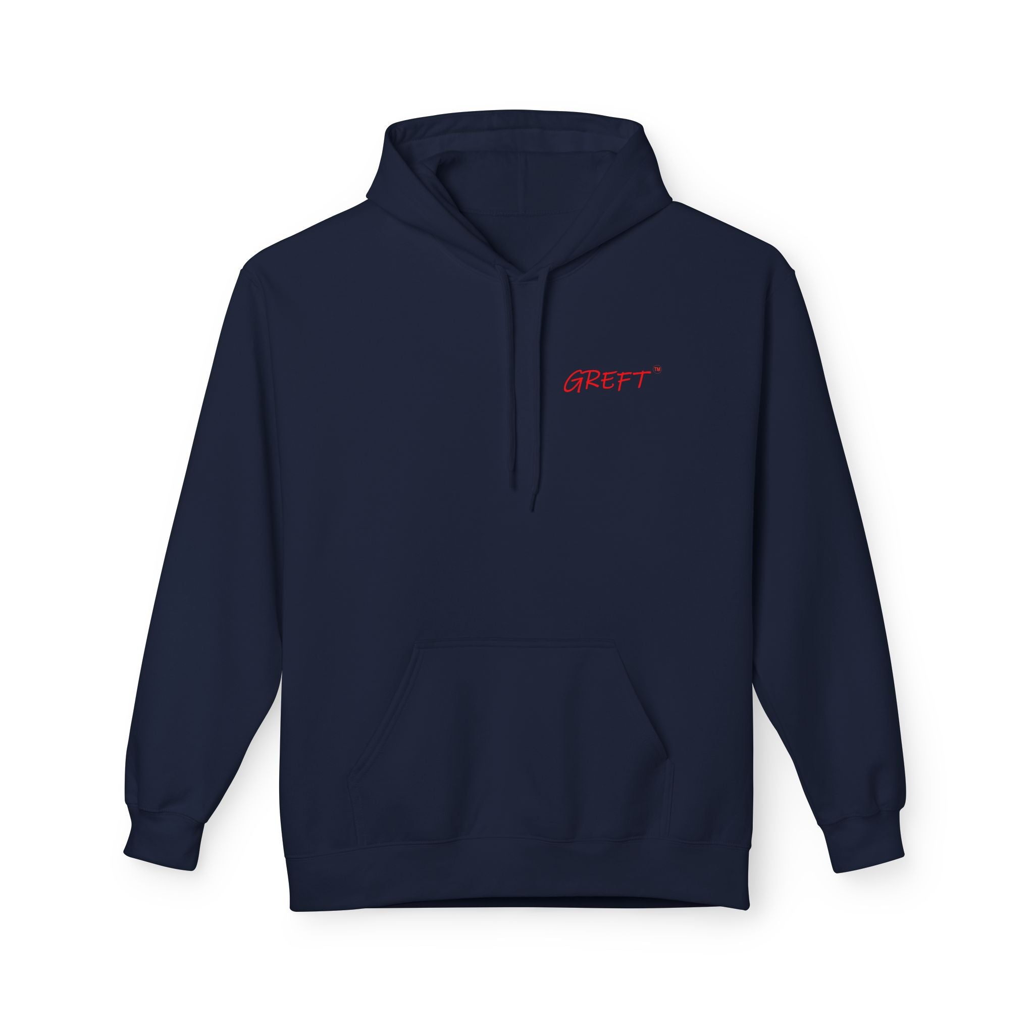 Copy of GREFT 2 colour fleece hoodie unisex