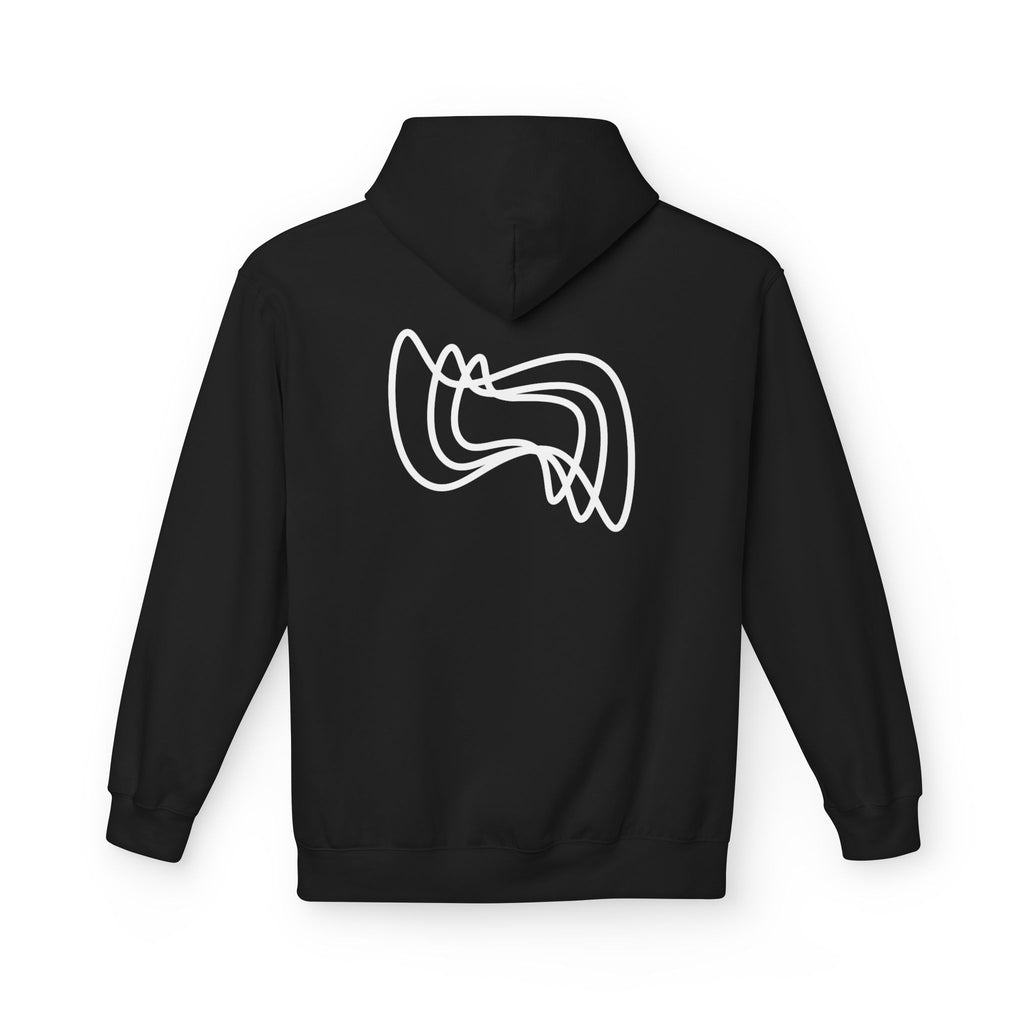 Copy of GREFT 2 colour fleece hoodie unisex