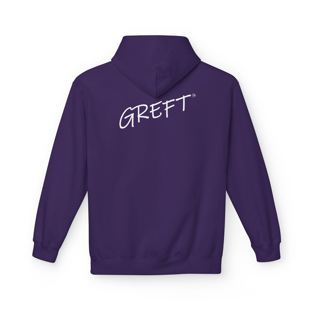 GREFT 2 colour fleece hoodie unisex