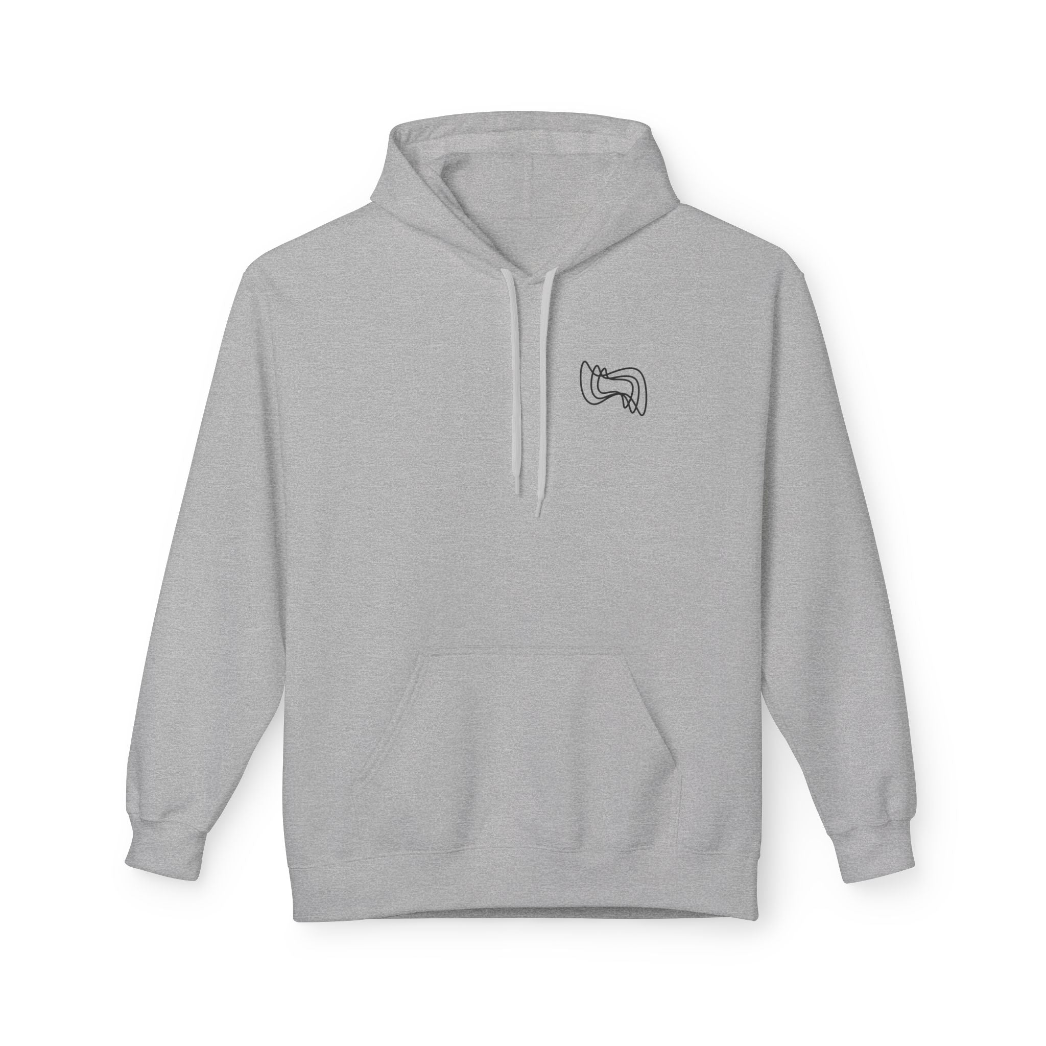 Figher Jet GREFT 2 colour fleece hoodie unisex