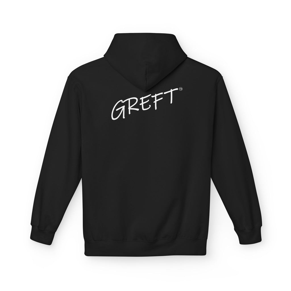GREFT 2 colour fleece hoodie unisex