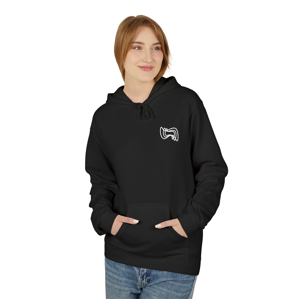 Dirt Bike GREFT 2 colour fleece hoodie unisex