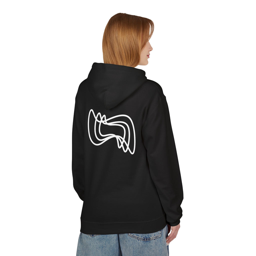 Copy of GREFT 2 colour fleece hoodie unisex