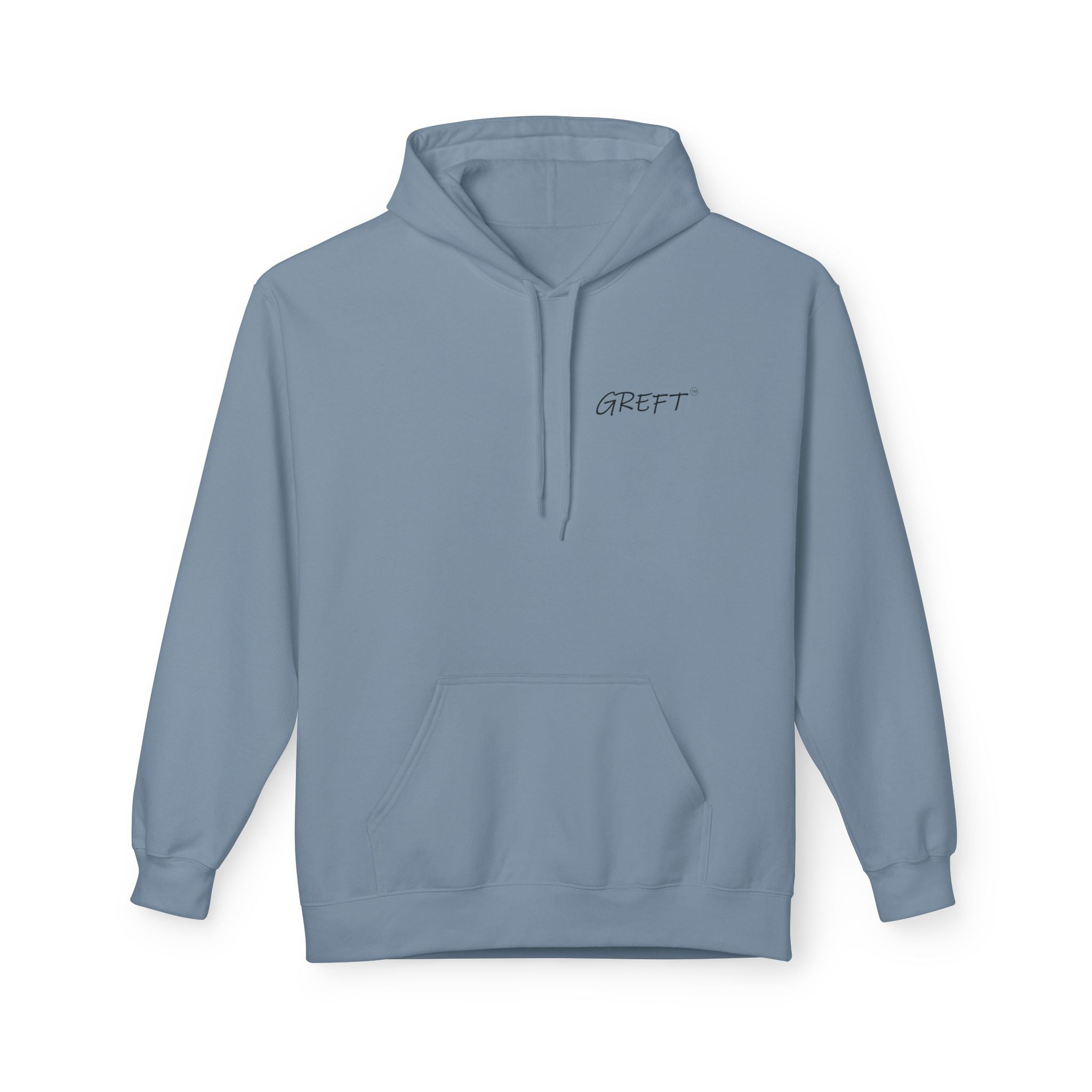 Copy of GREFT 2 colour fleece hoodie unisex