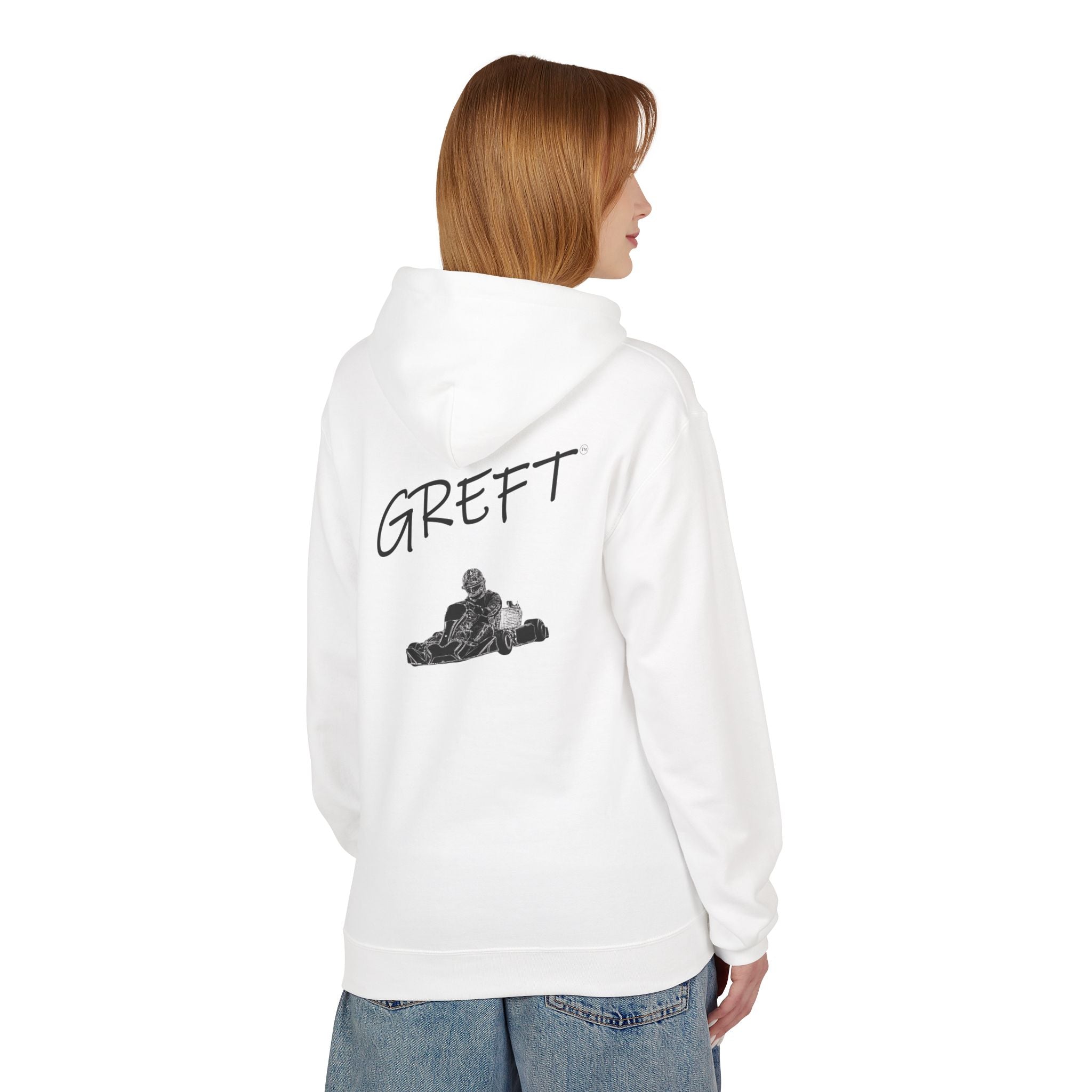 GREFT hoodie 2 colour kart unisex