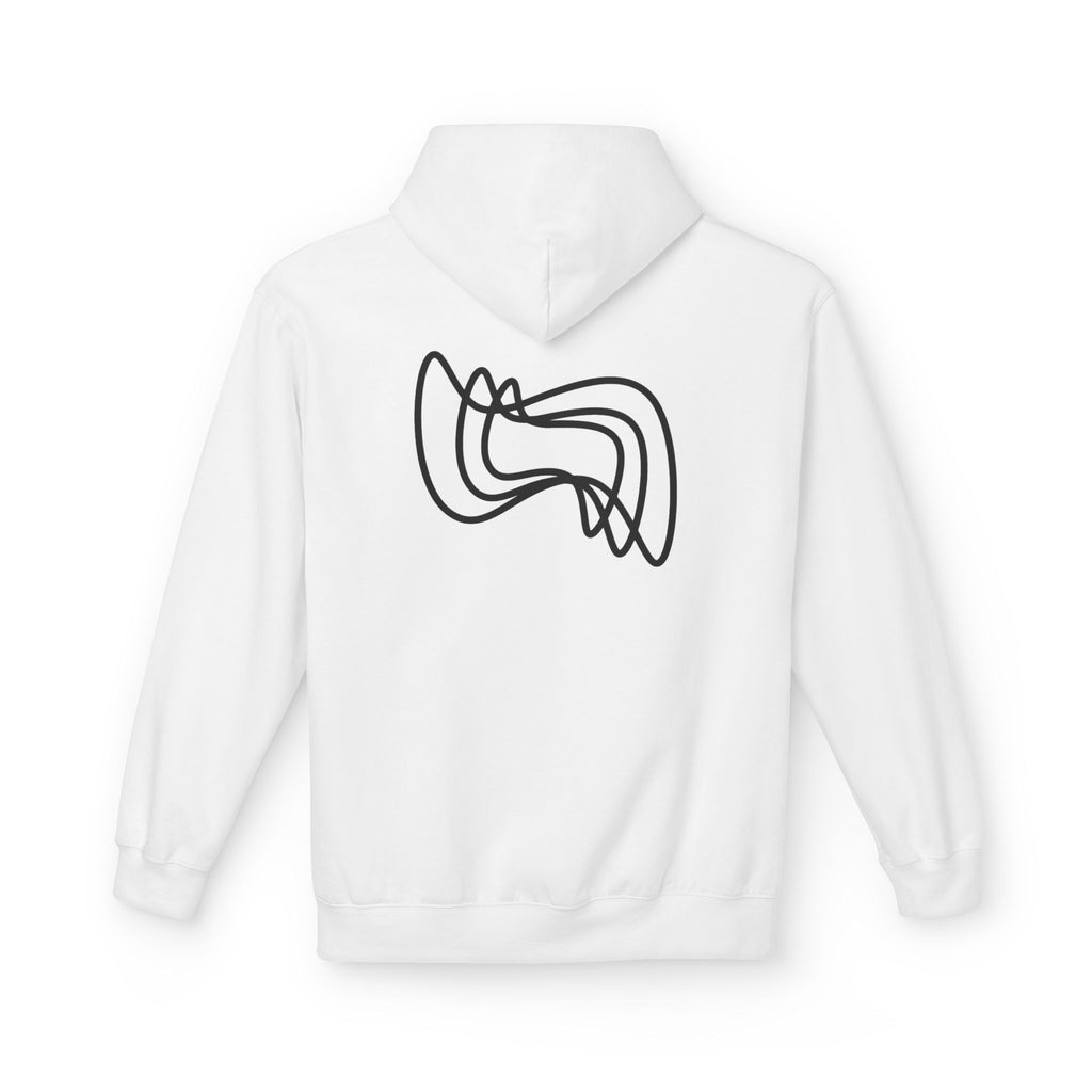 Copy of GREFT 2 colour fleece hoodie unisex