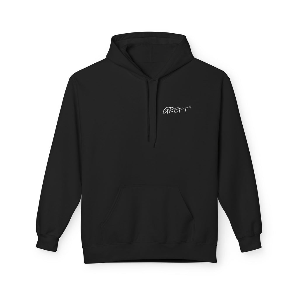 Copy of GREFT 2 colour fleece hoodie unisex