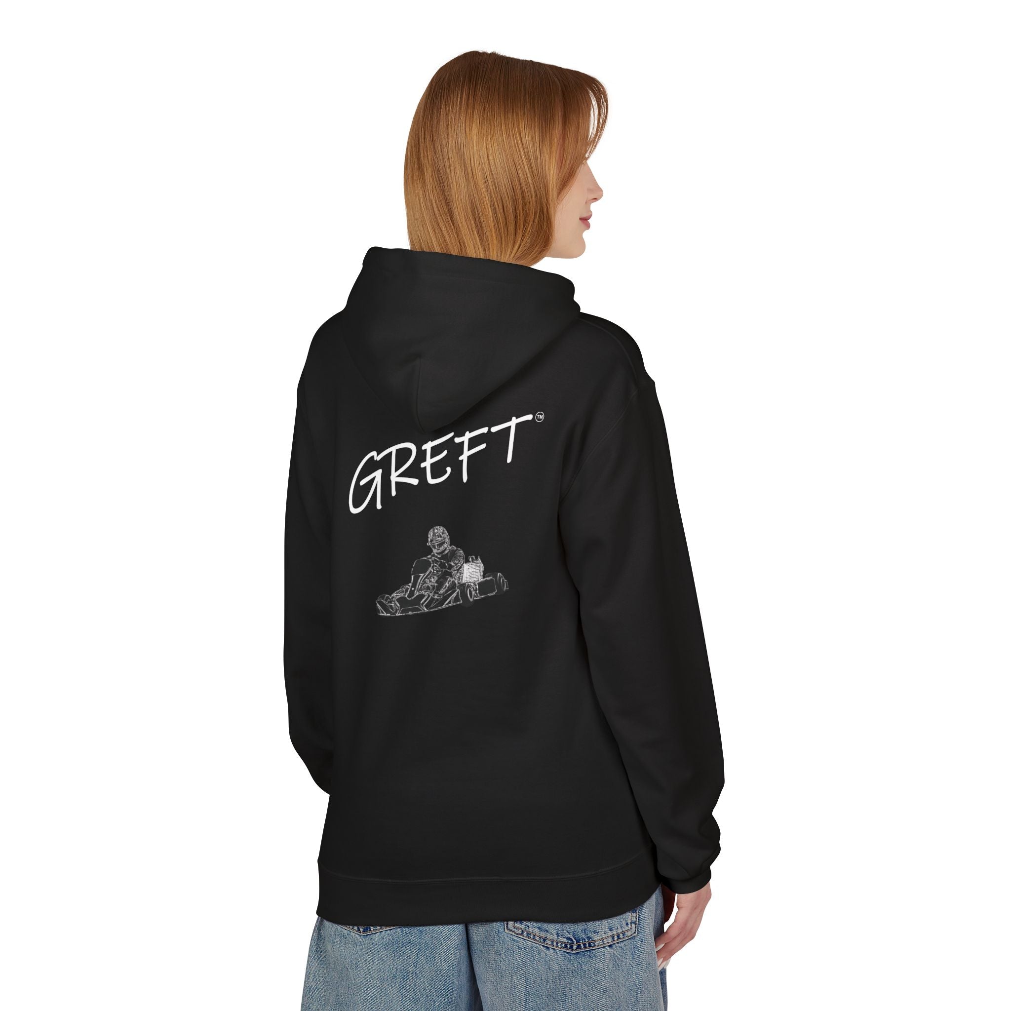 GREFT hoodie 2 colour kart unisex