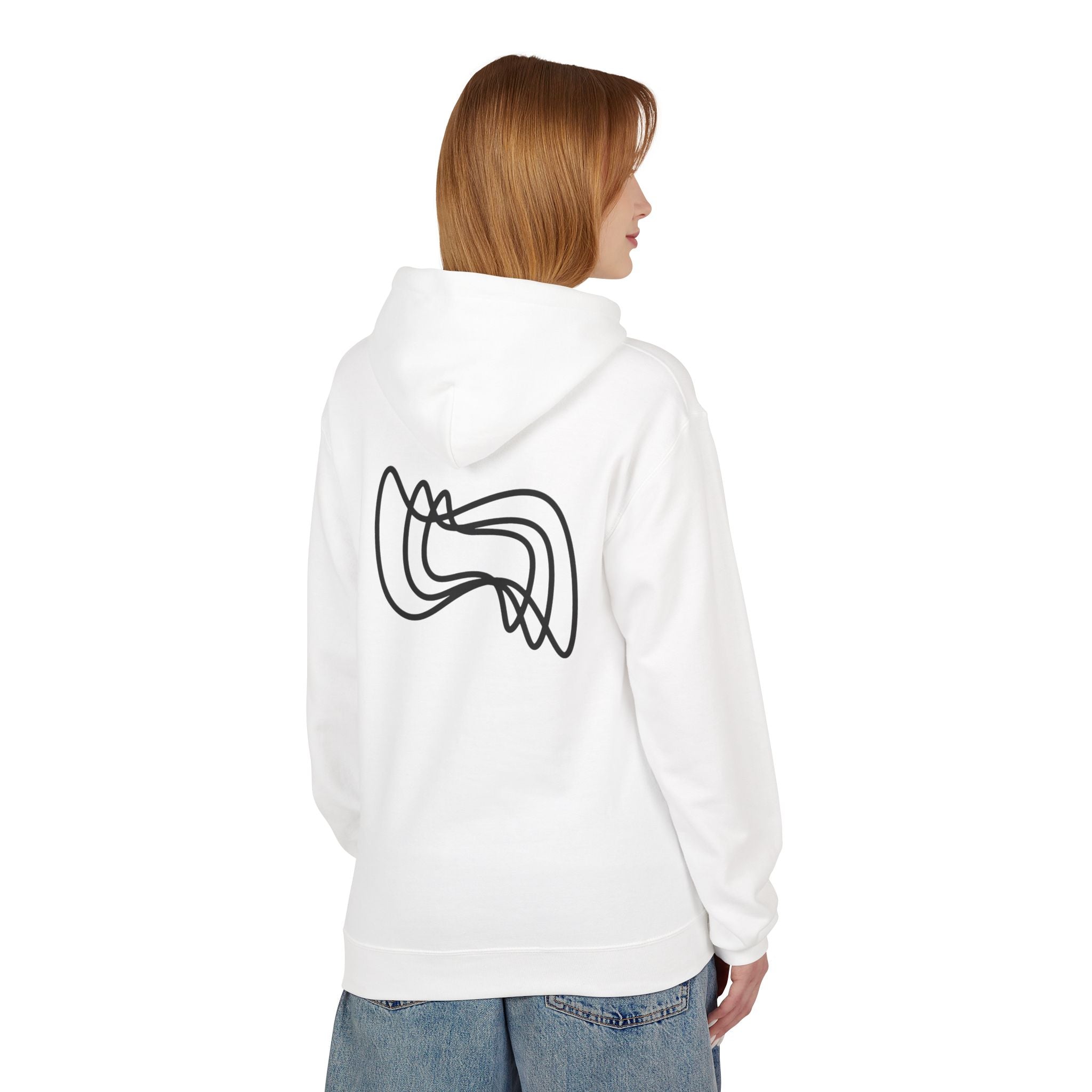 Copy of GREFT 2 colour fleece hoodie unisex