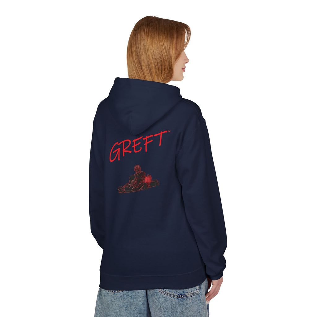 GREFT hoodie 2 colour kart unisex